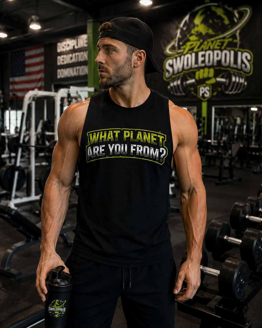 What Planet Are You From? Mens Muscle Tank
